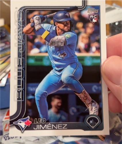2025 Topps Series 2 #535 Leo Jiménez — front