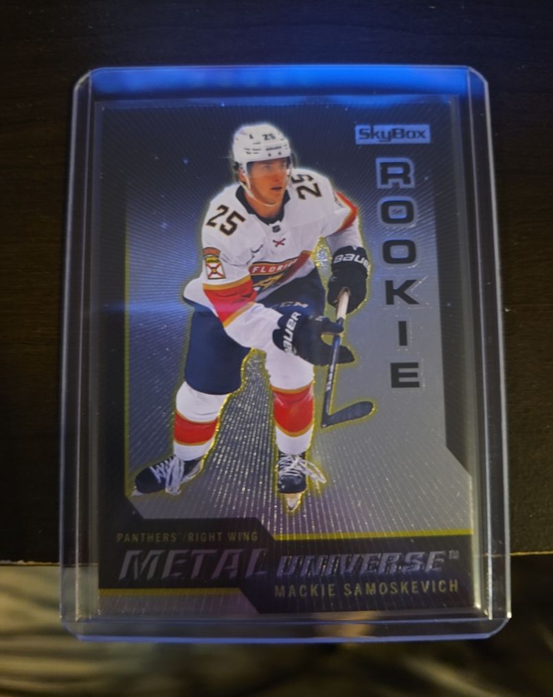 2023-24 SkyBox Metal Universe #R-20 Mackie Samoskevich — front