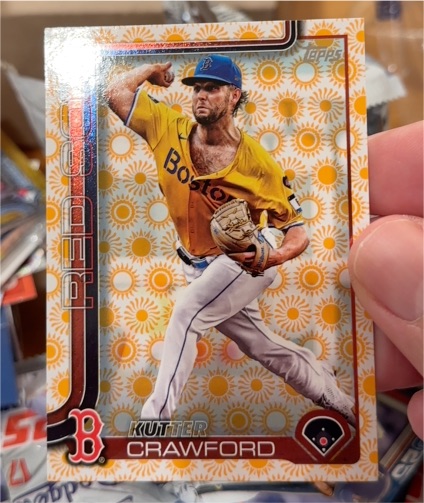 2025 Topps Series 2 #515 Kutter Crawford Holiday Sun — front