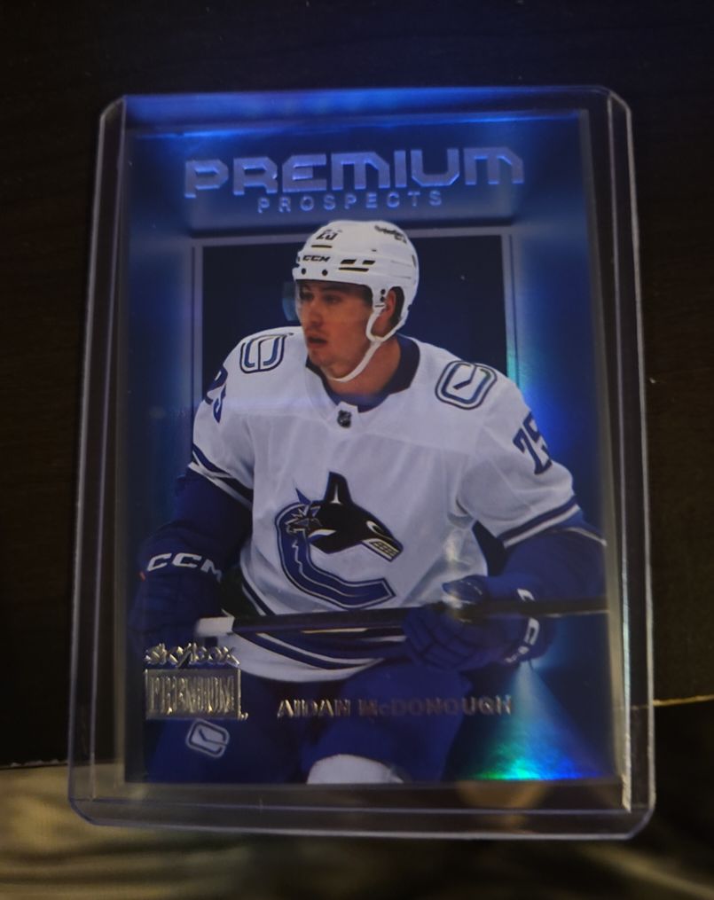 2023-24 Skybox Metal Universe #PP18 Aidan McDonough — front