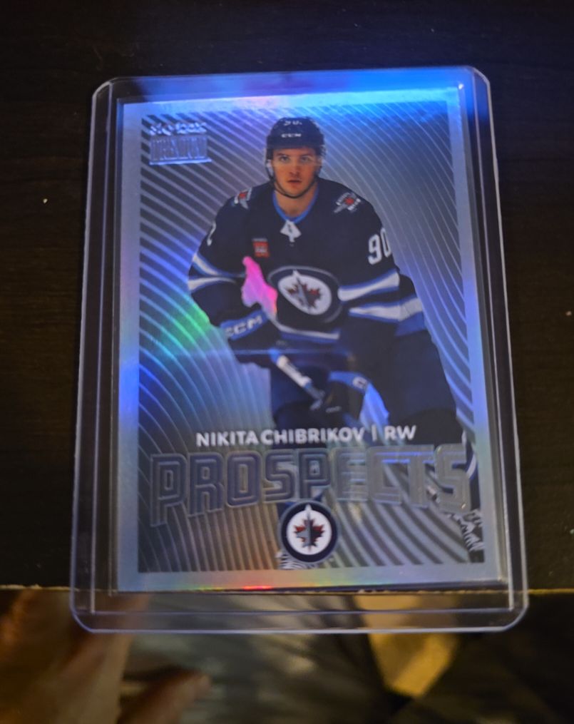 2024-25 Skybox Metal Universe Premium Prospects #PP-13 Nikita Chibrikov — front