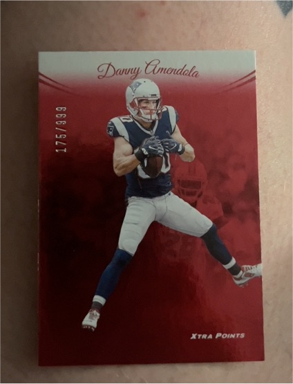 2024 Panini Prestige #209 Danny Amendola Red Xtra Points — front