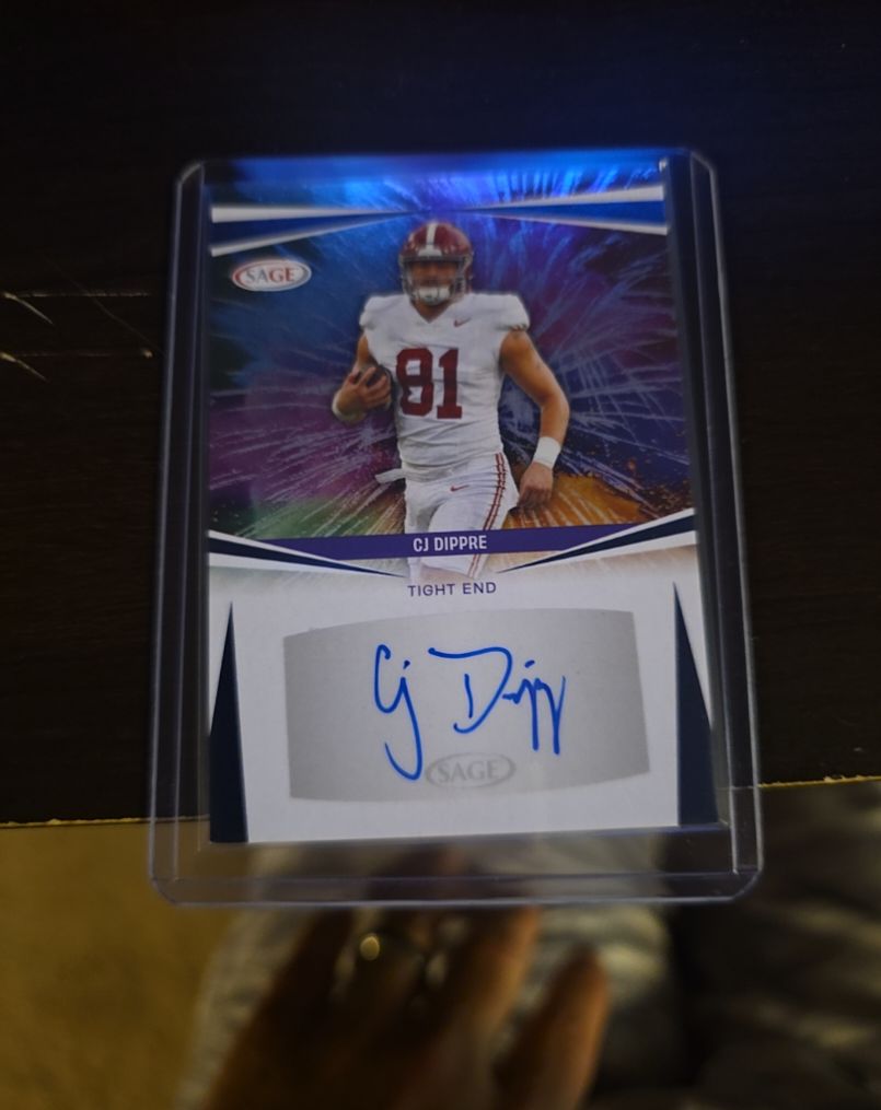 2025 Sage High Series #A-CJD CJ Dippre Rookie Auto — front
