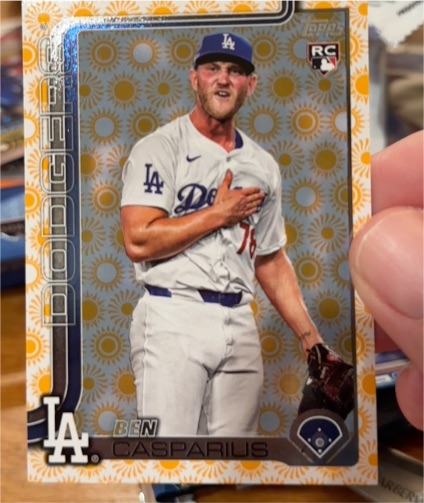 2025 Topps Series 2 #384 Ben Casparius — front