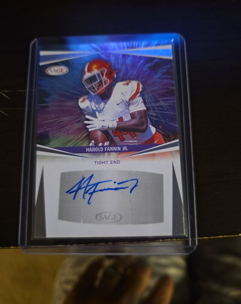 2025 Sage #Harold Fannin Jr. Autograph — front