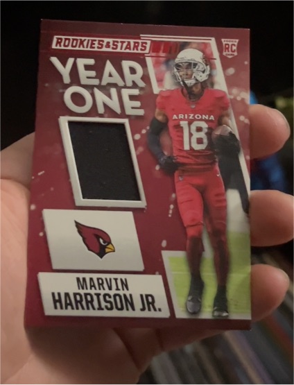 2024 Panini Rookies & Stars Year One #YO-MHJ Marvin Harrison Jr. — front