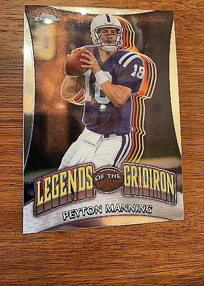 2024 Topps Chrome Legends of the Gridiron #LOG-2 Peyton Manning — front