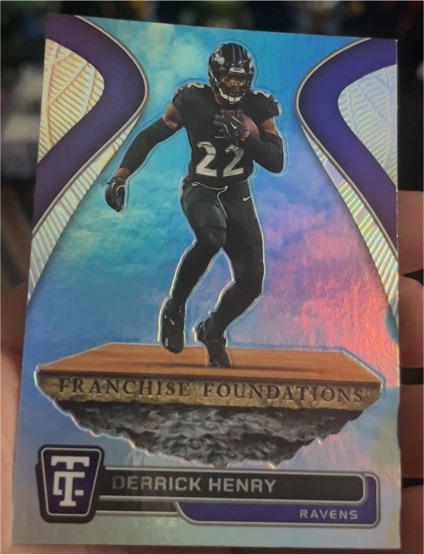 2024 Panini Totally Certified #22 Derrick Henry Franchise Foundations — front