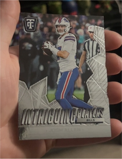 2024 Panini Totally Certified Intriguing Players #12 Josh Allen — front