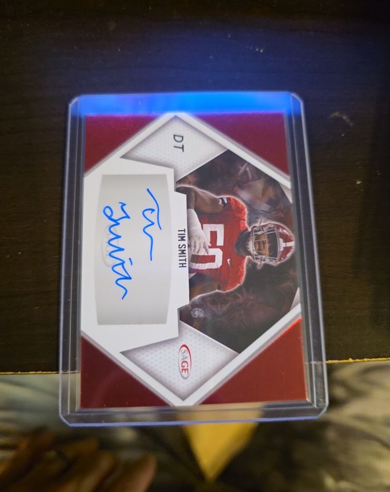 2023 SAGE Low Series Autographs Red #A-TS Tim Smith — front