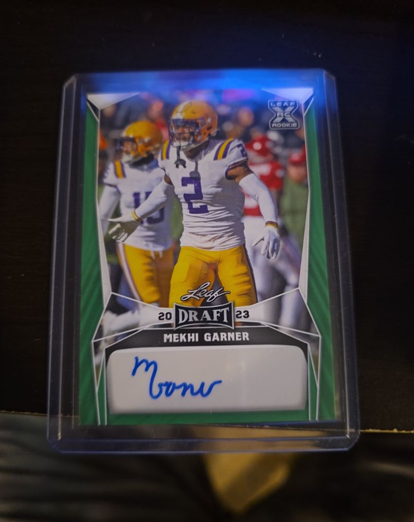 2023 Leaf Draft Autographs #BA-MG1 Mekhi Garner — front