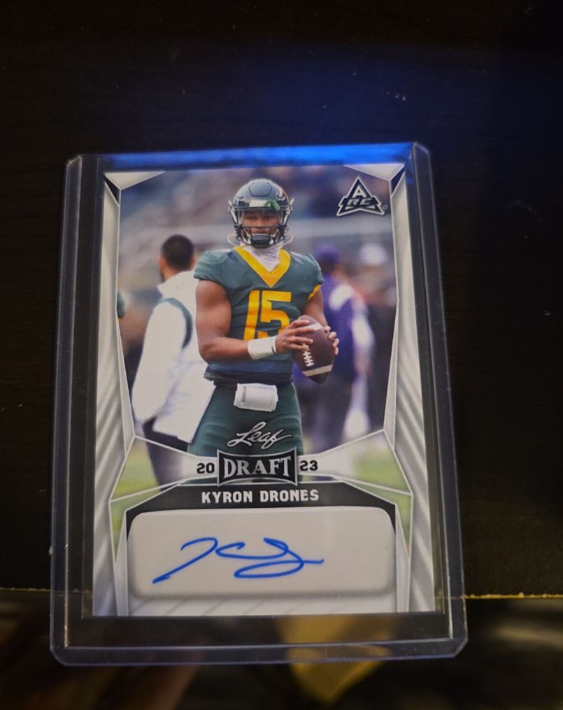 2023 Leaf Draft #BA-KD1 Kyron Drones — front