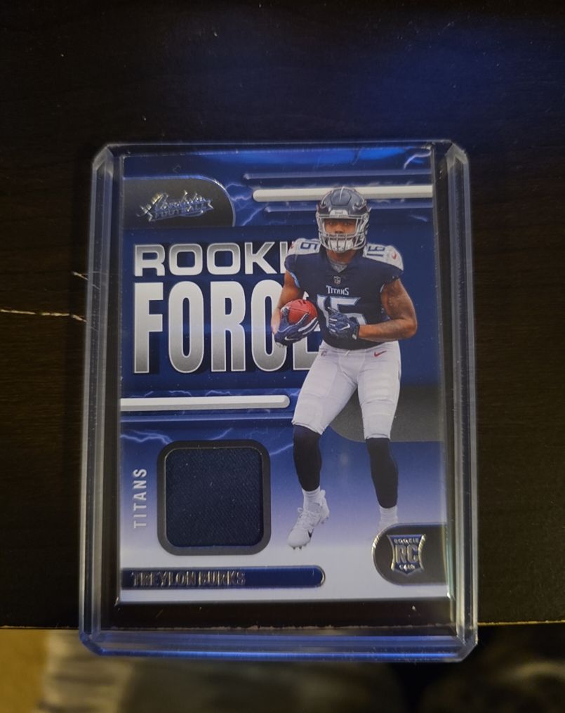 2022 Panini Absolute #RF-11 Treylon Burks Rookie Force — front