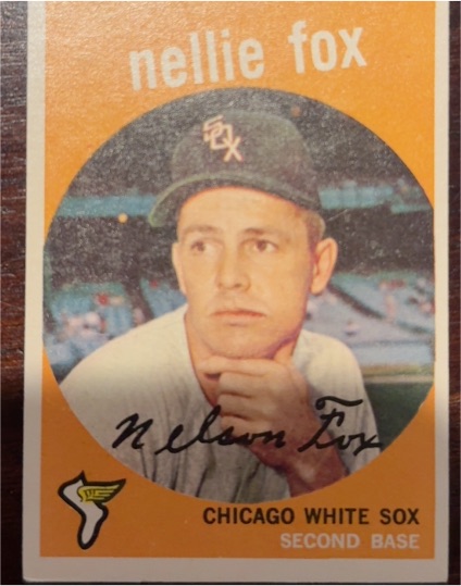 1959 Topps #30 Nellie Fox — front