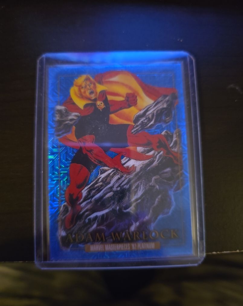 1992 SkyBox Marvel Masterpieces #10 Adam Warlock — front