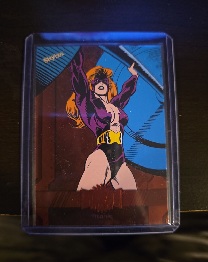 2024 Skybox Metal Universe Avengers #165 Titania — front