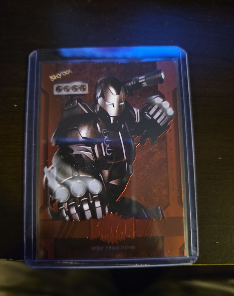 2024 Skybox Marvel Metal Universe Avengers #71 War Machine — front