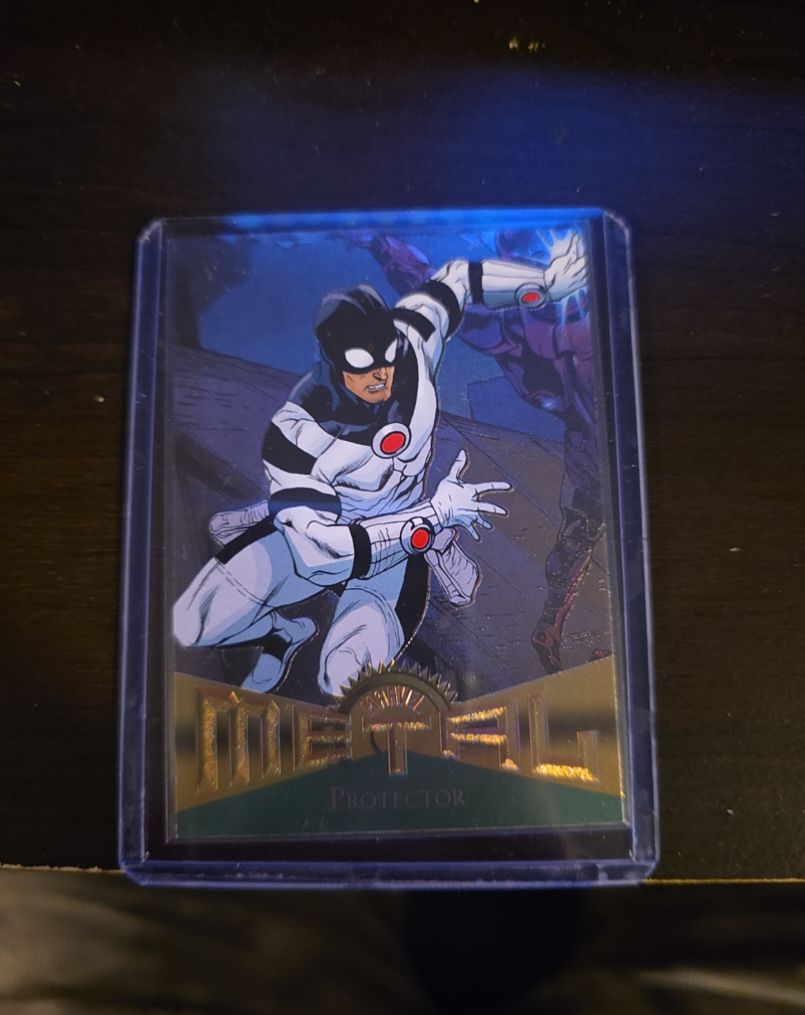 2023 Skybox Marvel Metal Universe Avengers Protector #R-40 — front