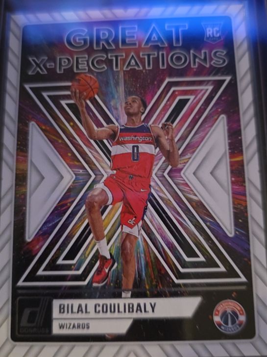 2023-24 Panini Donruss #16 Bilal Coulibaly Great X-Pectations — front