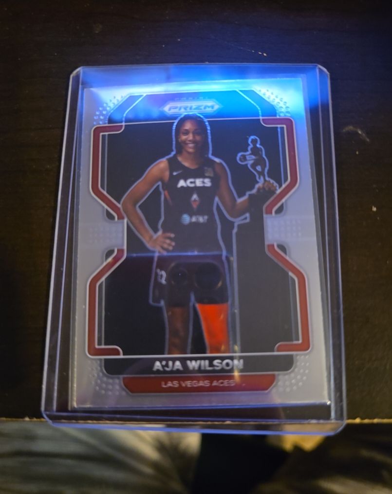 2022 Panini Prizm WNBA #128 A'ja Wilson — front
