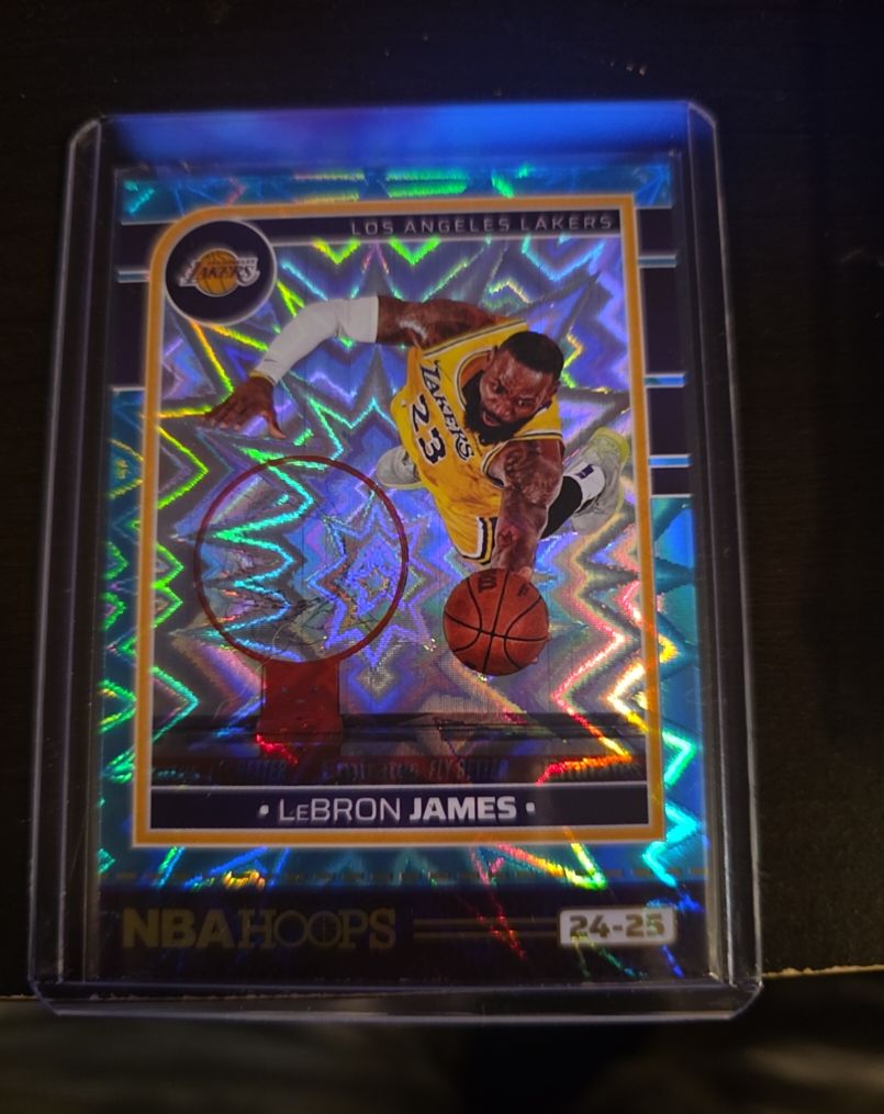 2024-25 Panini NBA Hoops #24-25 LeBron James — front