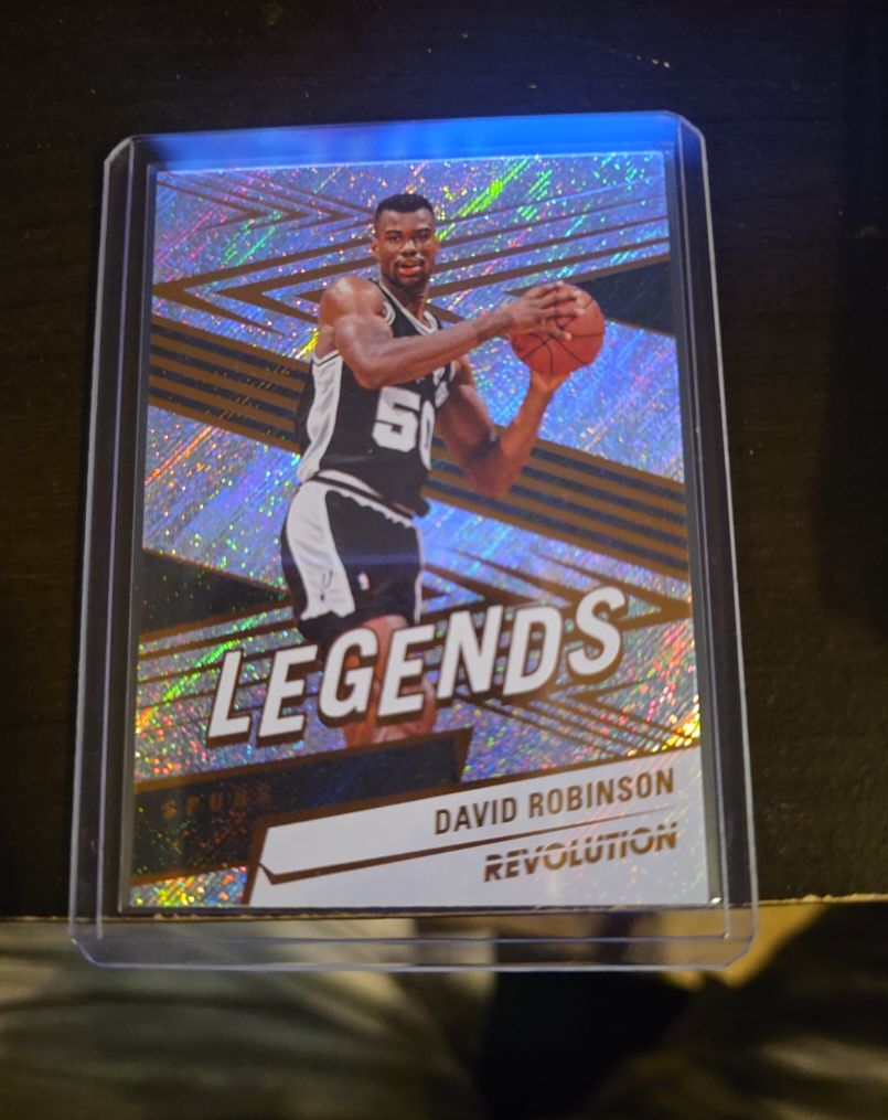 2024-25 Panini Revolution - Legends David Robinson #157 — front