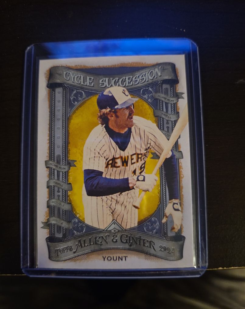 2024 Topps Allen & Ginter Cycle Succession #CS-13 Robin Yount — front