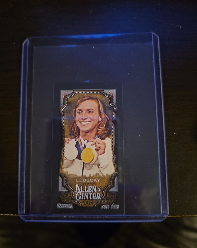 2024 Topps Allen & Ginter #287 Katie Ledecky — front