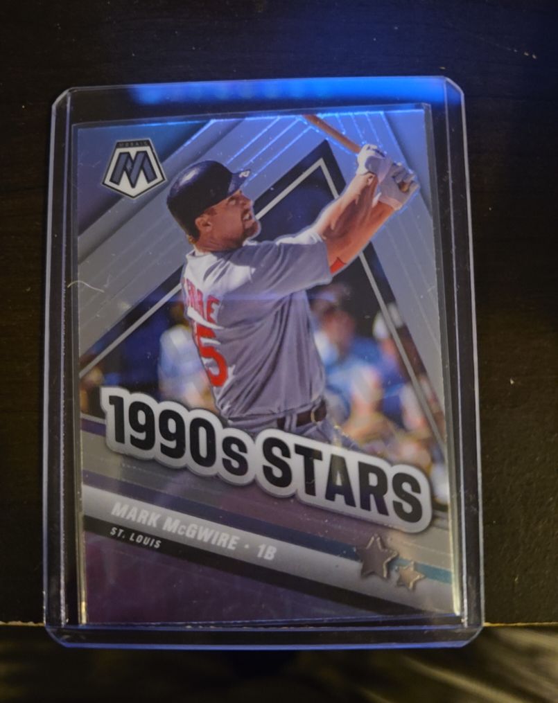 2022 Panini Mosaic #292 Mark McGwire 1990's Stars — front