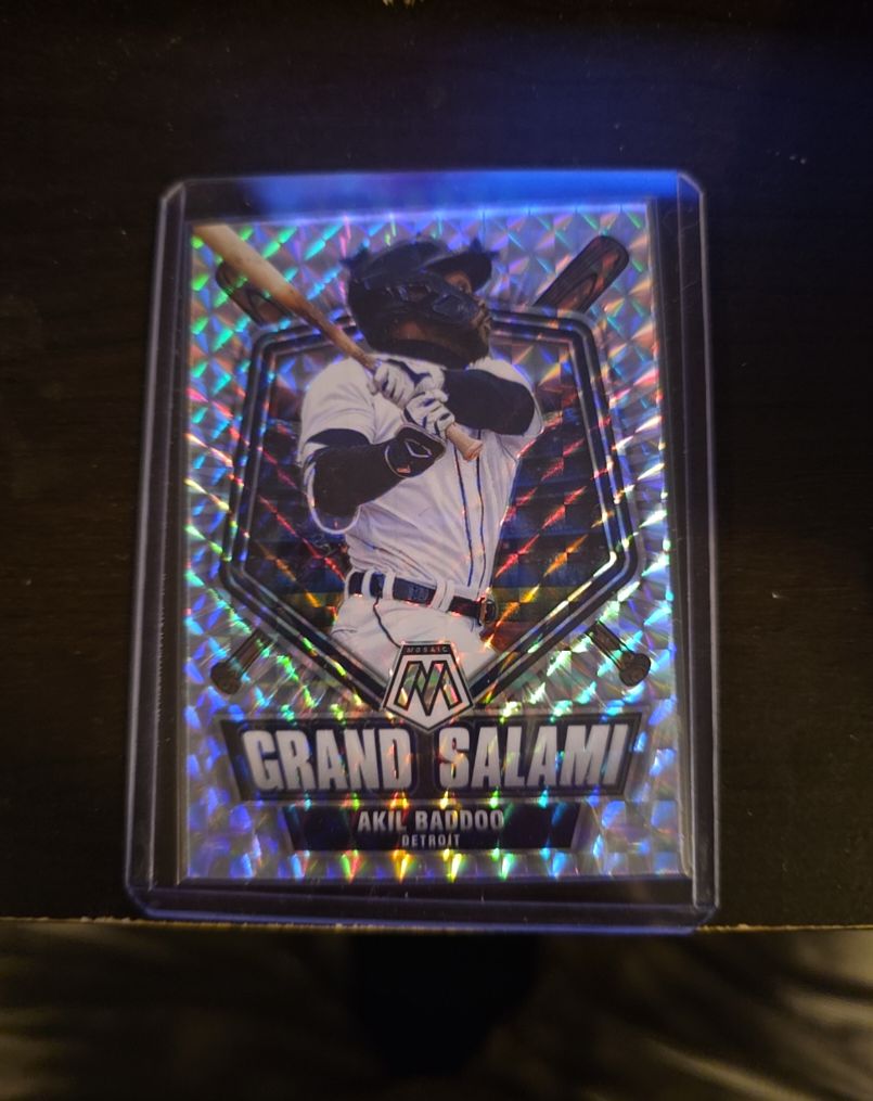 2022 Panini Mosaic #GS-3 Akil Baddoo Grand Salami — front