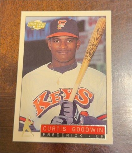 1993 Fleer Excel #6 Curtis Goodwin — front