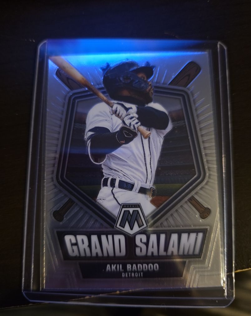 2022 Panini Mosaic Grand Salami #GS-3 Akil Baddoo — front