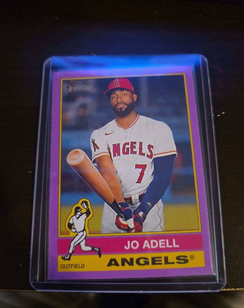2025 Topps Heritage #434 Jo Adell — front