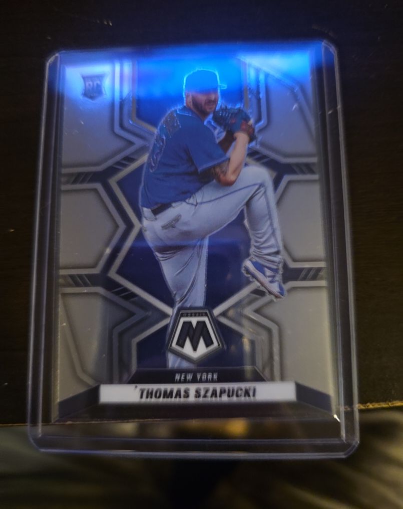 2022 Panini Mosaic Baseball #259 Thomas Szapucki — front