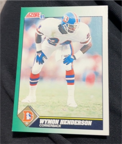 1991 Score #300 Wymon Henderson — front