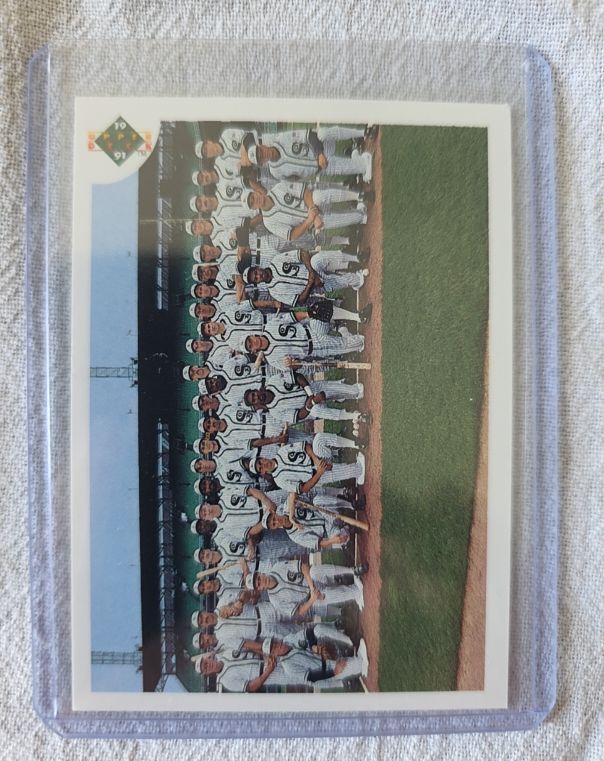 1991 Upper Deck #214 Chicago White Sox Team — front
