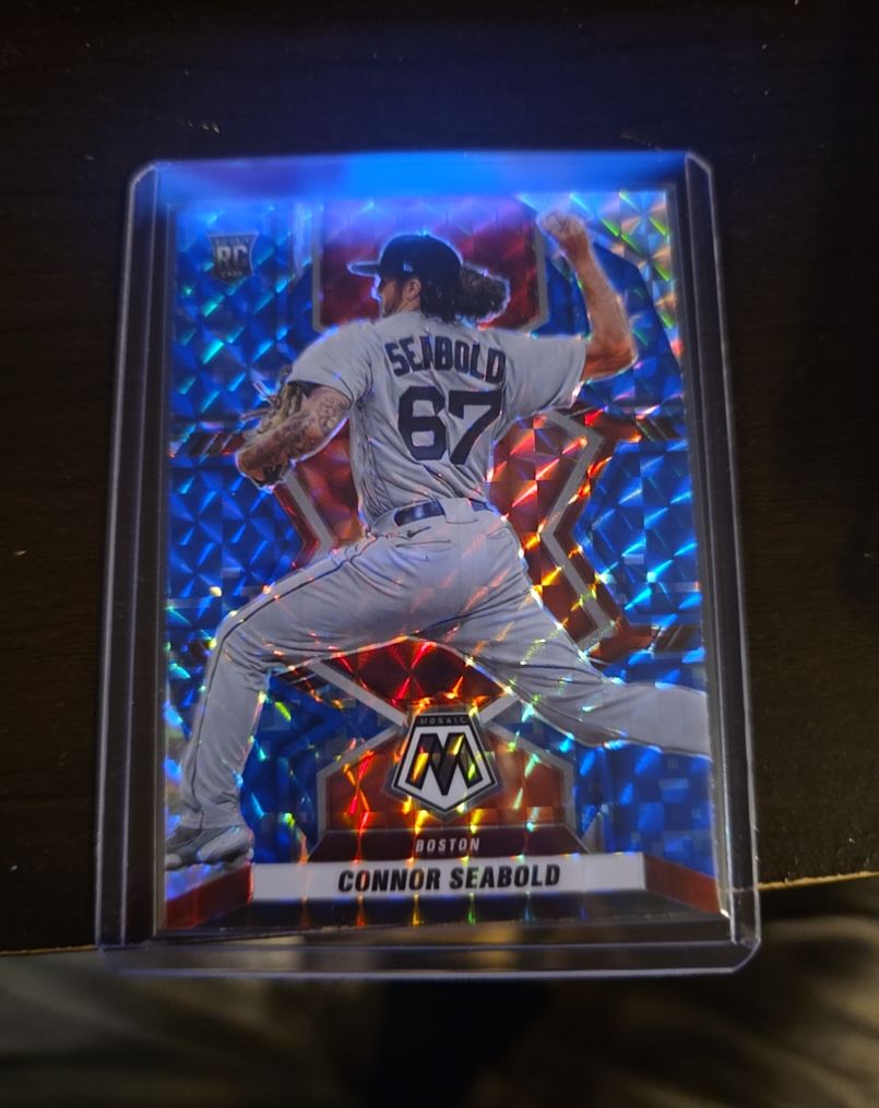 2022 Panini Mosaic #209 Connor Seabold — front