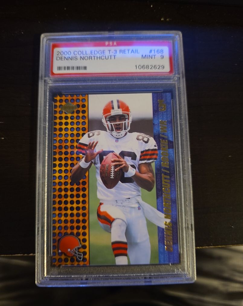 2000 Collector's Edge T-3 Retail #168 Dennis Northcutt — front
