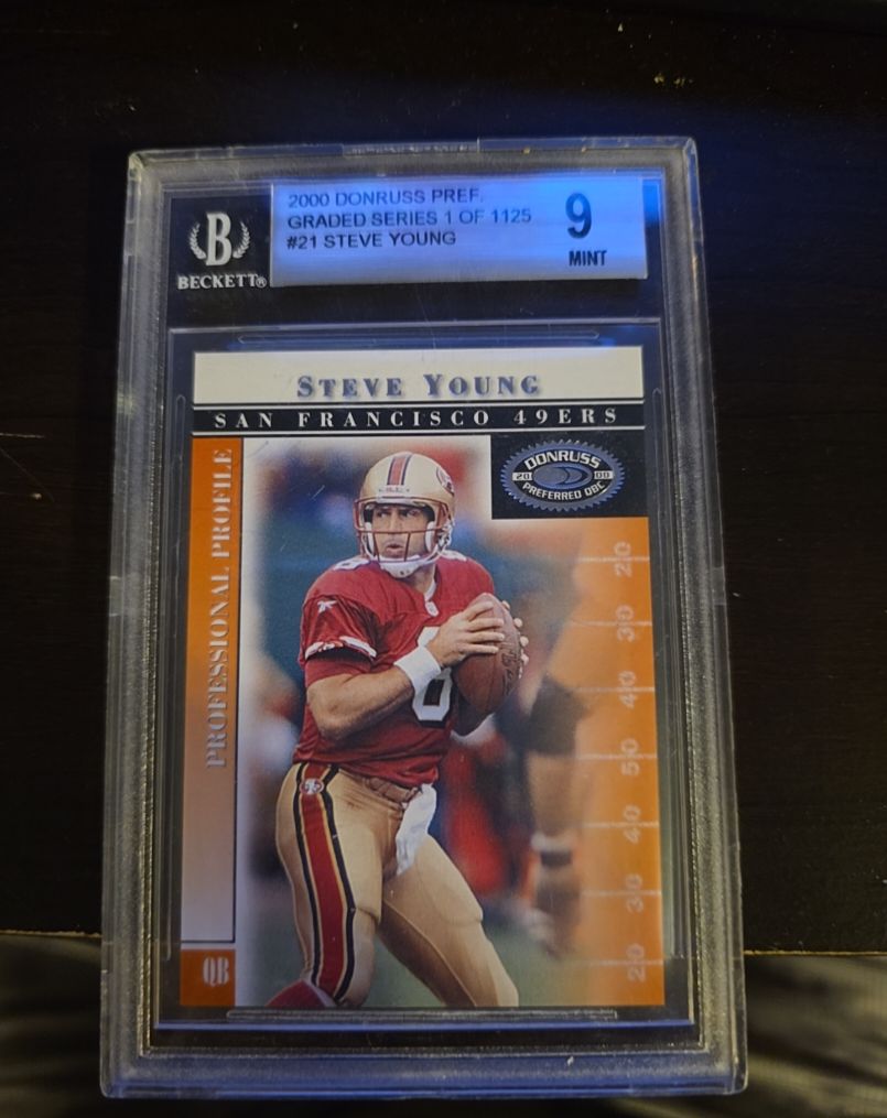 2000 Donruss Preferred #21 Steve Young — front