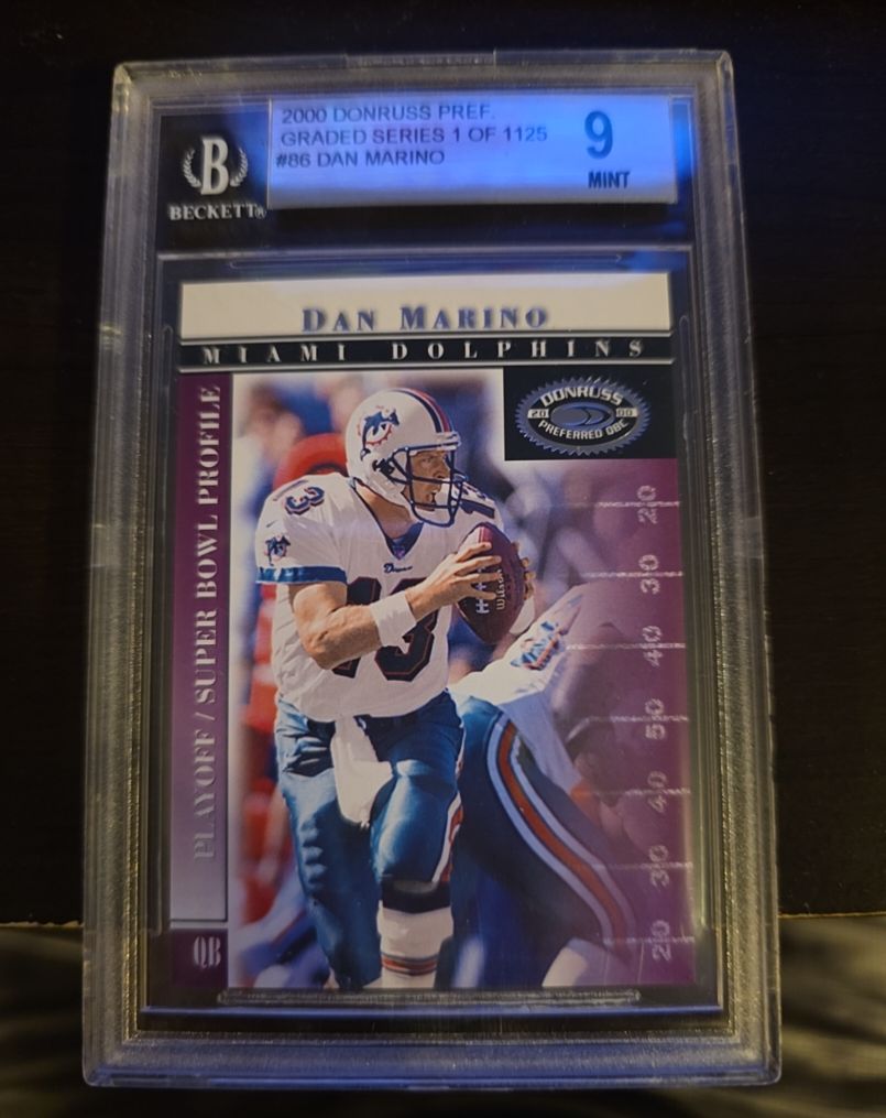 2000 Donruss Preferred #86 Dan Marino — front
