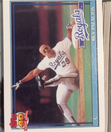 1991 Topps #148 Rey Palacios — front