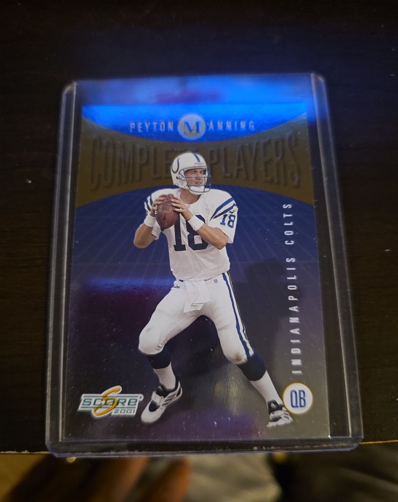 2001 Score Complete Players #CP-7 Peyton Manning — front