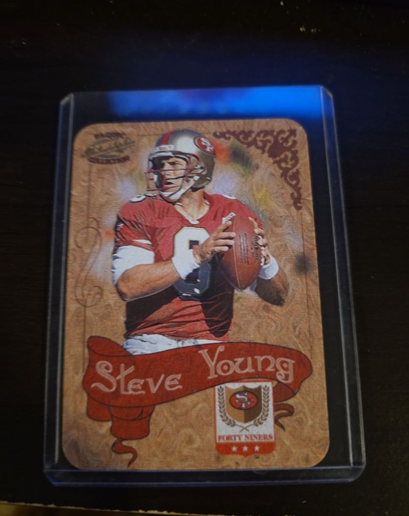1997 Pacific Philadelphia Photoengravings #34 Steve Young — front