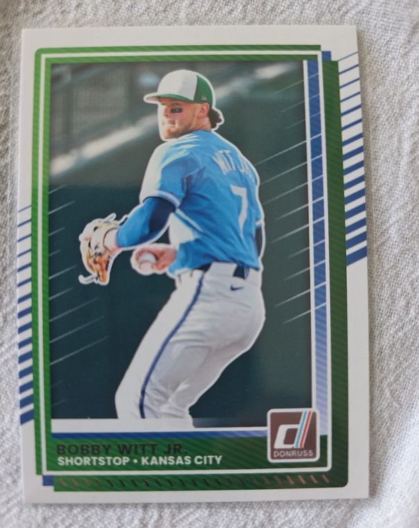 2025 Donruss #27 Bobby Witt Jr. — front