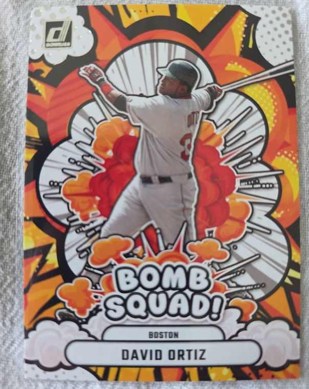 2025 Donruss #9 David Ortiz Bomb Squad — front