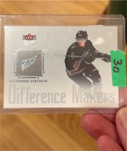 2005-06 Fleer Ultra Difference Makers #DM9 Alexander Ovechkin — front