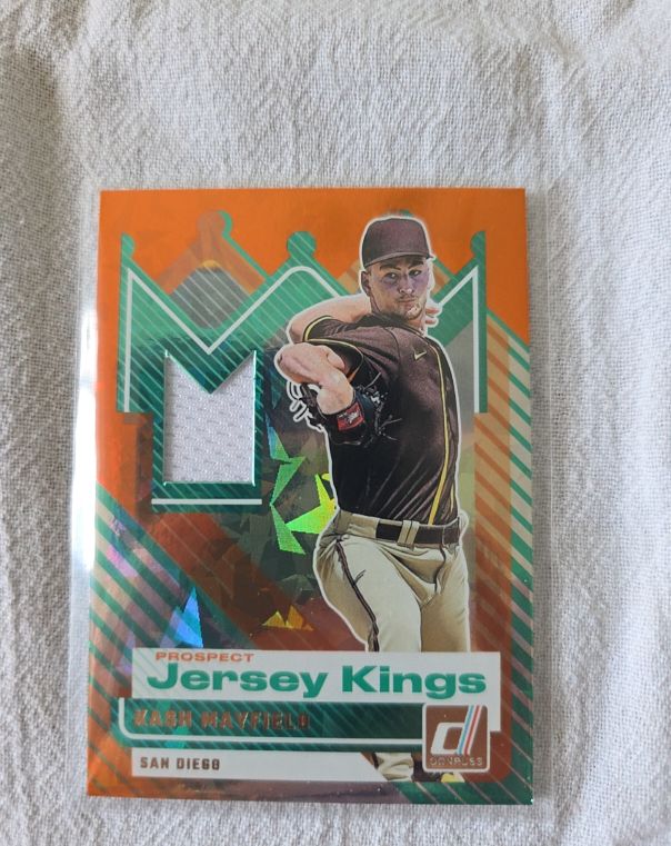 2025 Donruss Jersey Kings #PJK-KM Kash Mayfield — front