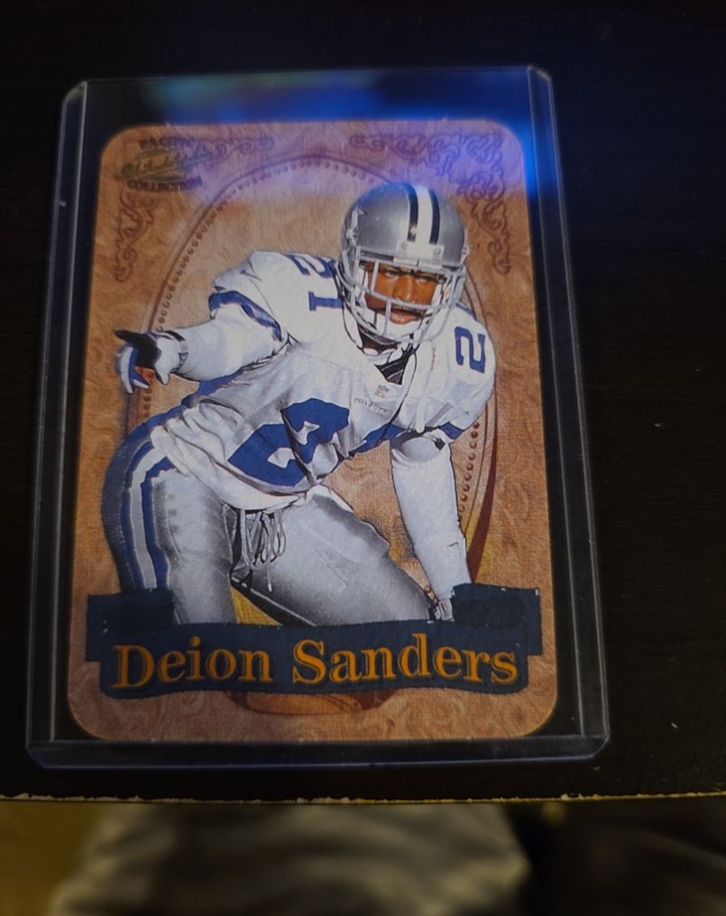 1997 Pacific #5 Deion Sanders — front
