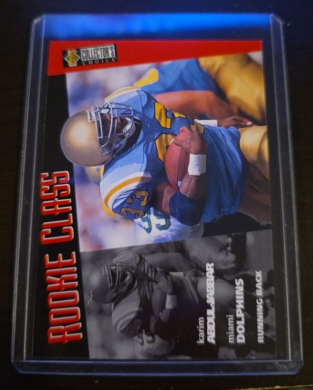 1996 Upper Deck Collector's Choice #33 Karim Abdul-Jabbar — front