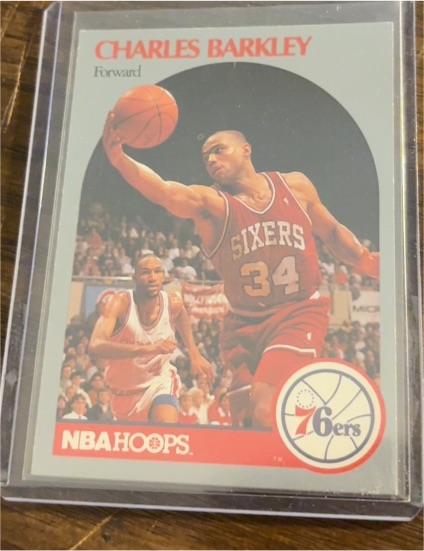 1990 NBA Hoops #225 Charles Barkley — front